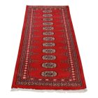 Tekač preproga bordo Bukhara 65x190 ročno vozlana preproga za hodnik