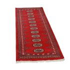 Tekač preproga bordo Bukhara 65x190 ročno vozlana preproga za hodnik