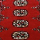 Tekač preproga bordo Bukhara 65x190 ročno vozlana preproga za hodnik