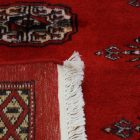 Tekač preproga bordo Bukhara 65x190 ročno vozlana preproga za hodnik
