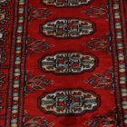 Tekač preproga bordo Bukhara 64x182 ročno vozlana preproga za hodnik