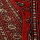 Tekač preproga bordo Bukhara 64x182 ročno vozlana preproga za hodnik