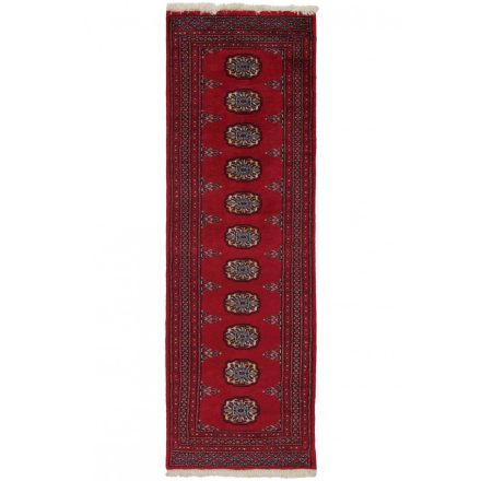 Tekači preproga bordo Bukhara 62x187 ročno vozlana preproga za hodnik