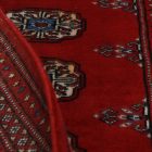 Tekač preproga bordo Bukhara 62x187 ročno vozlana preproga za hodnik