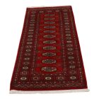 Tekač preproga bordo Bukhara 64x183 ročno vozlana preproga za hodnik