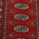 Tekač preproga bordo Bukhara 64x183 ročno vozlana preproga za hodnik