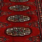 Tekač preproga bordo Bukhara 64x183 ročno vozlana preproga za hodnik