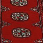 Tekač preproga bordo Bukhara 64x179 ročno vozlana preproga za hodnik