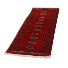 Tekač preproga bordo Bukhara 65x184 ročno vozlana preproga za hodnik