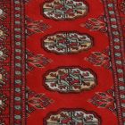Tekač preproga bordo Bukhara 64x186 ročno vozlana preproga za hodnik