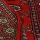 Tekač preproga bordo Bukhara 64x186 ročno vozlana preproga za hodnik
