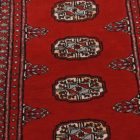 Tekač preproga bordo Bukhara 63x193 ročno vozlana preproga za hodnik