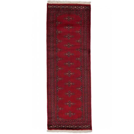 Tekači preproga bordo Butterfly 63x181 ročno vozlana preproga za hodnik