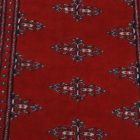 Tekač preproga bordo Butterfly 63x181 ročno vozlana preproga za hodnik