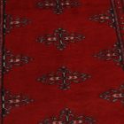 Tekač preproga bordo Butterfly 63x181 ročno vozlana preproga za hodnik
