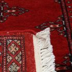 Tekač preproga bordo Butterfly 63x181 ročno vozlana preproga za hodnik