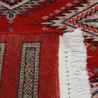 Tekač preproga bordo Jaldar 63x199 ročno vozlana preproga za hodnik