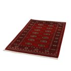 Pakistanska preproga bordo Bukhara 95x160 Ročno vozlana orientalska preproga