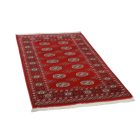 Pakistanska preproga bordo Bukhara 95x160 Ročno vozlana orientalska preproga