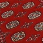 Pakistanska preproga bordo Bukhara 95x160 Ročno vozlana orientalska preproga