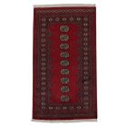 Pakistanska preproga bordo Bukhara 92x160 Ročno vozlana orientalska preproga