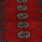 Pakistanska preproga bordo Bukhara 92x160 Ročno vozlana orientalska preproga