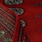 Pakistanska preproga bordo Bukhara 92x160 Ročno vozlana orientalska preproga