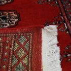 Pakistanska preproga bordo Bukhara 92x160 Ročno vozlana orientalska preproga
