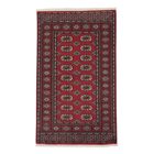Pakistanska preproga bordo Bukhara 93x153 Ročno vozlana orientalska preproga