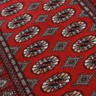 Pakistanska preproga bordo Bukhara 93x153 Ročno vozlana orientalska preproga
