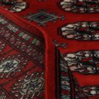 Pakistanska preproga bordo Bukhara 93x153 Ročno vozlana orientalska preproga
