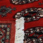 Pakistanska preproga bordo Bukhara 93x153 Ročno vozlana orientalska preproga