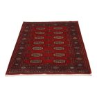 Pakistanska preproga bordo Bukhara 94x145 Ročno vozlana orientalska preproga