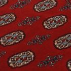 Pakistanska preproga bordo Bukhara 94x145 Ročno vozlana orientalska preproga