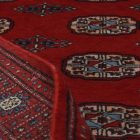 Pakistanska preproga bordo Bukhara 94x145 Ročno vozlana orientalska preproga