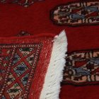 Pakistanska preproga bordo Bukhara 94x145 Ročno vozlana orientalska preproga