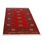 Pakistanska preproga bordo Bukhara 94x158 Ročno vozlana orientalska preproga