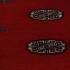 Pakistanska preproga bordo Bukhara 94x158 Ročno vozlana orientalska preproga