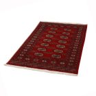 Pakistanska preproga bordo Bukhara 93x155 Ročno vozlana orientalska preproga