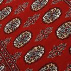 Pakistanska preproga bordo Bukhara 93x155 Ročno vozlana orientalska preproga
