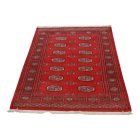 Pakistanska preproga bordo Bukhara 94x159 Ročno vozlana orientalska preproga
