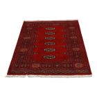 Pakistanska preproga bordo Bukhara 93x150 Ročno vozlana orientalska preproga