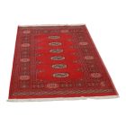 Pakistanska preproga bordo Bukhara 93x150 Ročno vozlana orientalska preproga