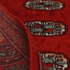 Pakistanska preproga bordo Bukhara 93x150 Ročno vozlana orientalska preproga