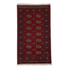Pakistanska preproga bordo Bukhara 94x161 Ročno vozlana orientalska preproga