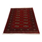 Pakistanska preproga bordo Bukhara 94x161 Ročno vozlana orientalska preproga