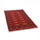 Pakistanska preproga bordo Bukhara 94x161 Ročno vozlana orientalska preproga