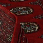 Pakistanska preproga bordo Bukhara 94x161 Ročno vozlana orientalska preproga