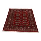 Pakistanska preproga bordo Bukhara 95x152 Ročno vozlana orientalska preproga