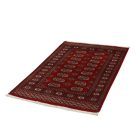 Pakistanska preproga bordo Bukhara 95x152 Ročno vozlana orientalska preproga